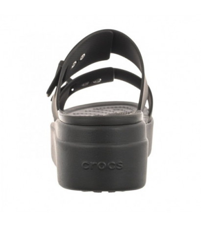 Crocs Brooklyn Buckle Low Wedge Black 207431-001 (CR293-b) Moteriški batai/šlepetės