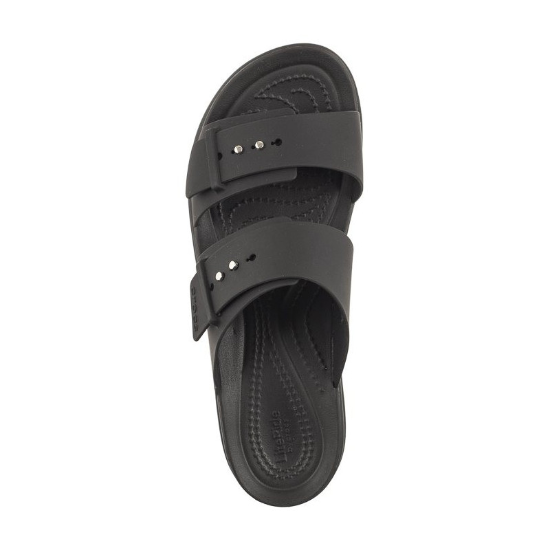 Crocs Brooklyn Buckle Low Wedge Black 207431-001 (CR293-b) Naiste kingad/klappide klapid