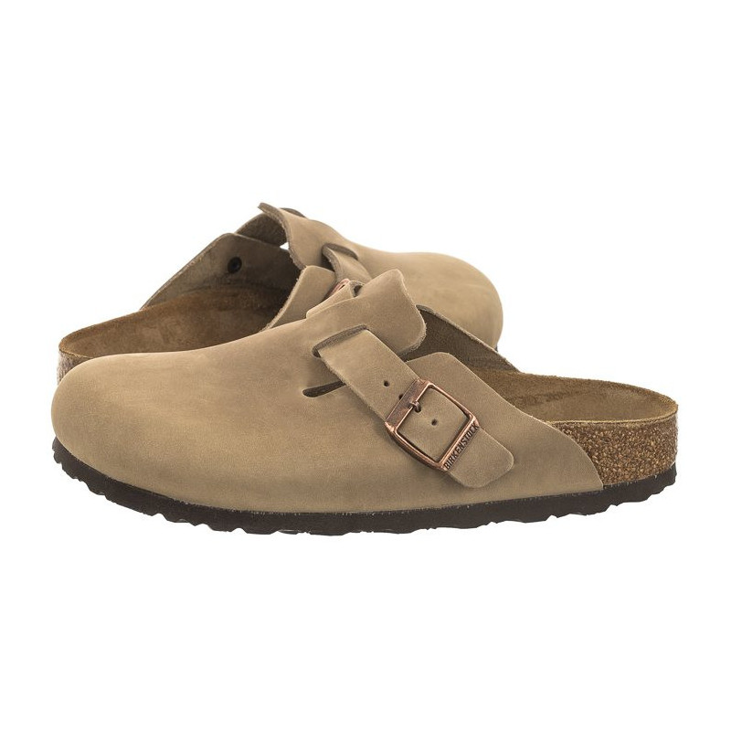 Birkenstock Boston BS Tabacco Brown 0960813 (BK207-a) Sieviešu apavi/Flip Flops