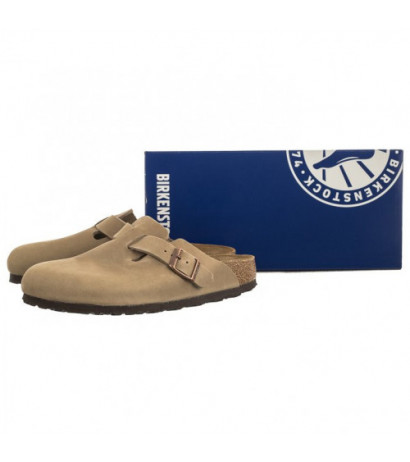 Birkenstock Boston BS Tabacco Brown 0960813 (BK207-a) Moteriški batai/šlepetės