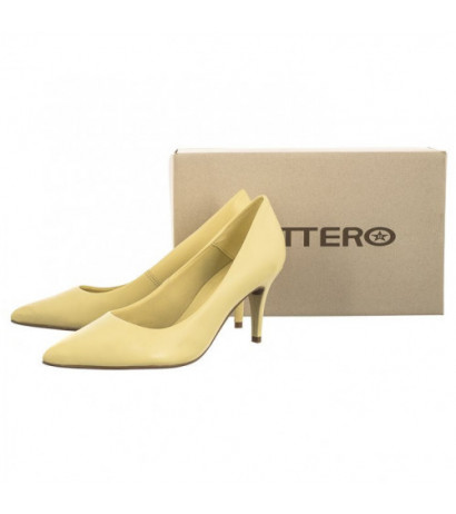 Bottero Żółte 342301 Amarelo Pastel 23 (BO71-e) high heels