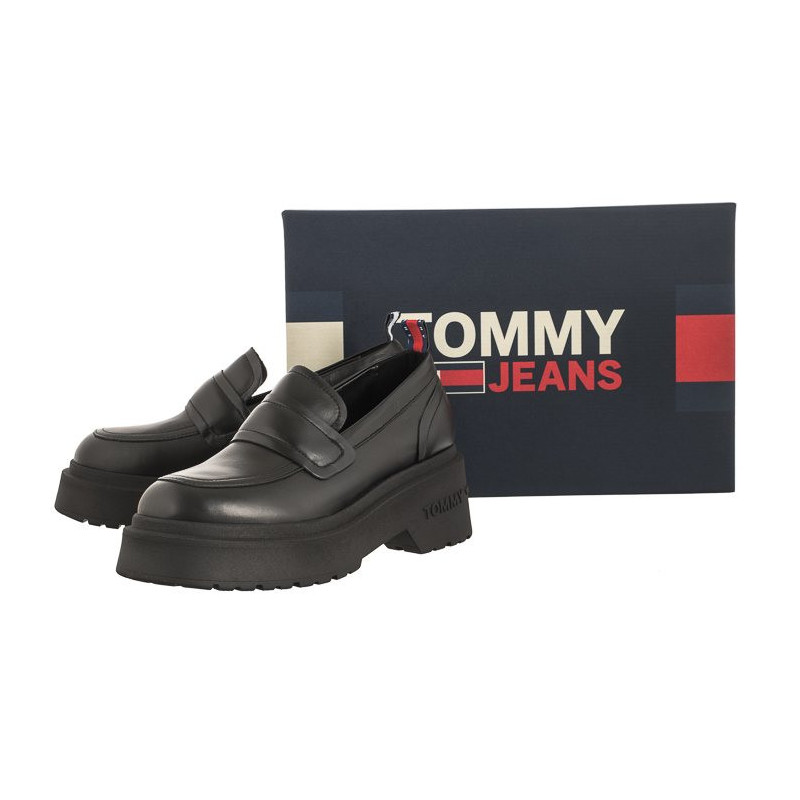 Tommy Hilfiger Tjw Ava Loafer Black EN0EN02218 BDS (TH819-a) kurpes