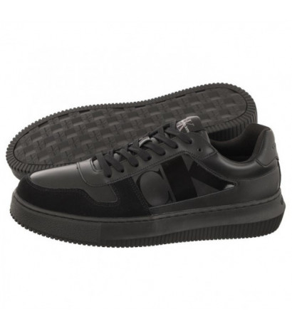 Calvin Klein Chunky Cupsole Laceup Mix Lth Triple Black YM0YM00703 BEH (CK286-a) spordijalatsid