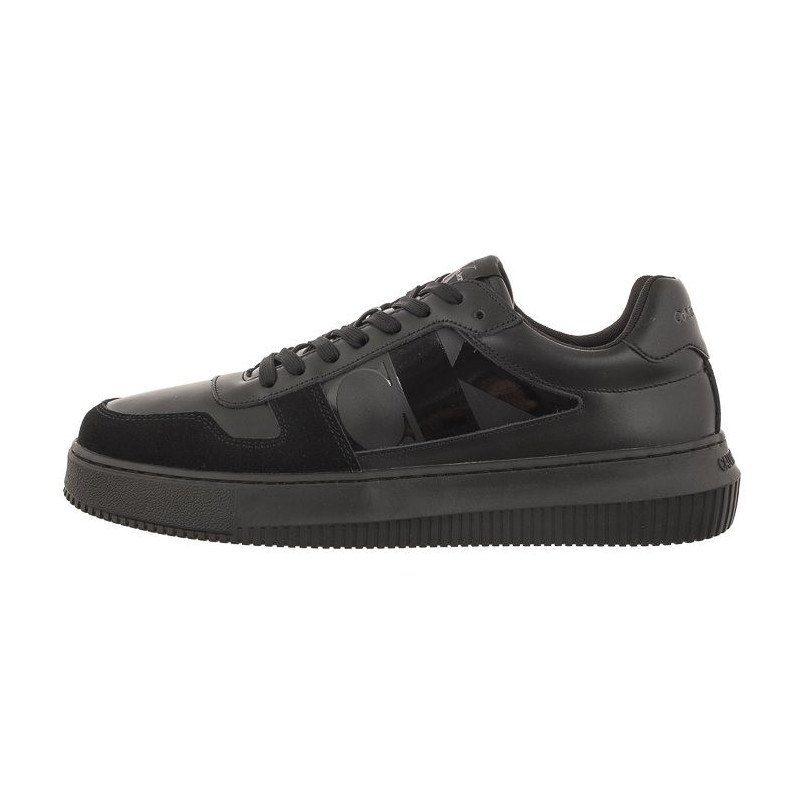 Calvin Klein Chunky Cupsole Laceup Mix Lth Triple Black YM0YM00703 BEH (CK286-a) spordijalatsid