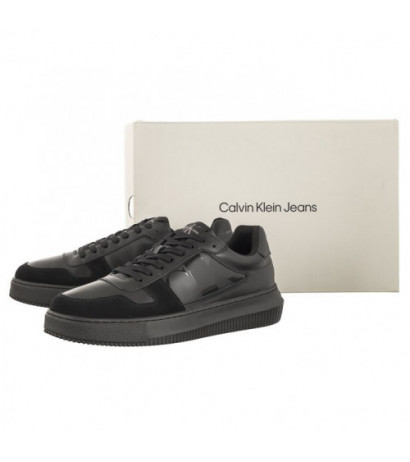 Calvin Klein Chunky Cupsole Laceup Mix Lth Triple Black YM0YM00703 BEH (CK286-a) spordijalatsid