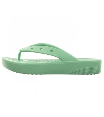 Crocs Classic Platform Flip W Jade Stone 207714-3UG (CR238-d) apavi