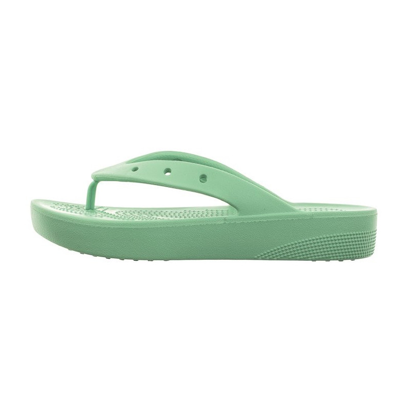 Crocs Classic Platform Flip W Jade Stone 207714-3UG (CR238-d) apavi