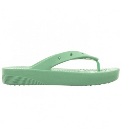 Crocs Classic Platform Flip W Jade Stone 207714-3UG (CR238-d) apavi