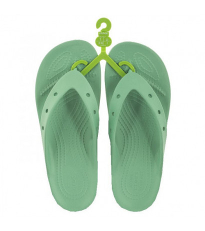 Crocs Classic Platform Flip W Jade Stone 207714-3UG (CR238-d) flip flops