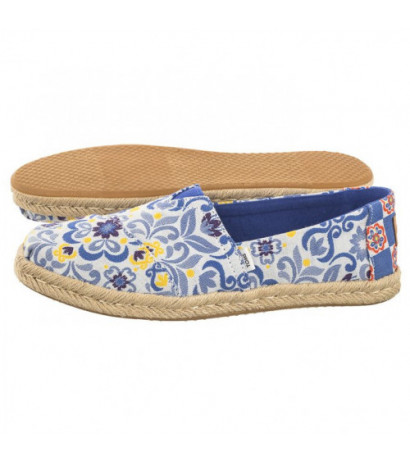 Toms Alpargata Rope Blue Multi Mediterranean Tiles Jacquard 10019819 (TS40-a) kingad