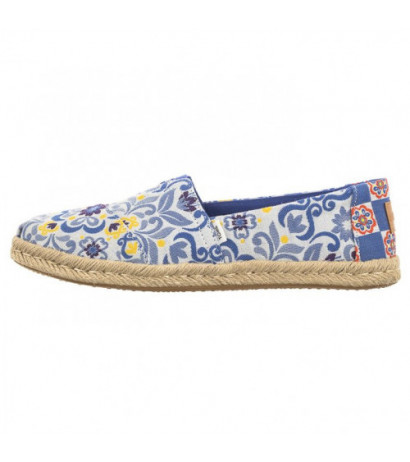 Toms Alpargata Rope Blue Multi Mediterranean Tiles Jacquard 10019819 (TS40-a) kingad