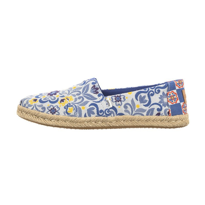 Toms Alpargata Rope Blue Multi Mediterranean Tiles Jacquard 10019819 (TS40-a) kingad