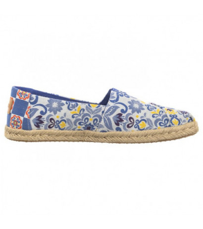 Toms Alpargata Rope Blue Multi Mediterranean Tiles Jacquard 10019819 (TS40-a) kingad