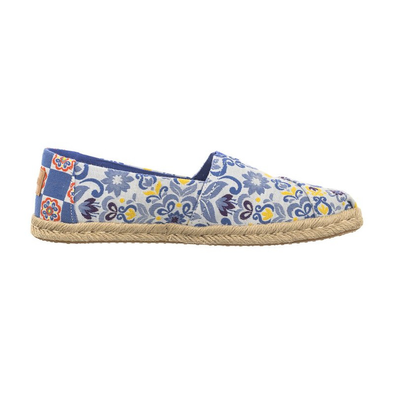 Toms Alpargata Rope Blue Multi Mediterranean Tiles Jacquard 10019819 (TS40-a) kingad