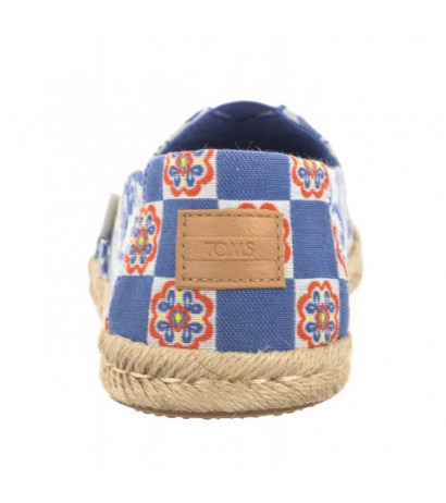 Toms Alpargata Rope Blue Multi Mediterranean Tiles Jacquard 10019819 (TS40-a) kingad