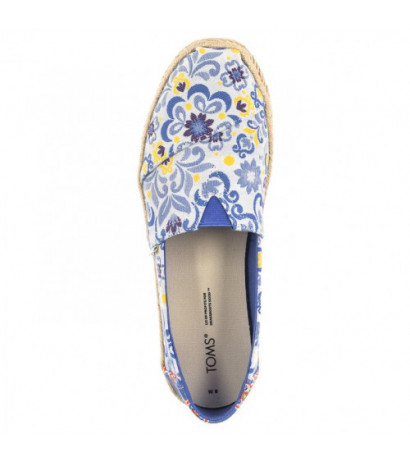 Toms Alpargata Rope Blue Multi Mediterranean Tiles Jacquard 10019819 (TS40-a) kingad