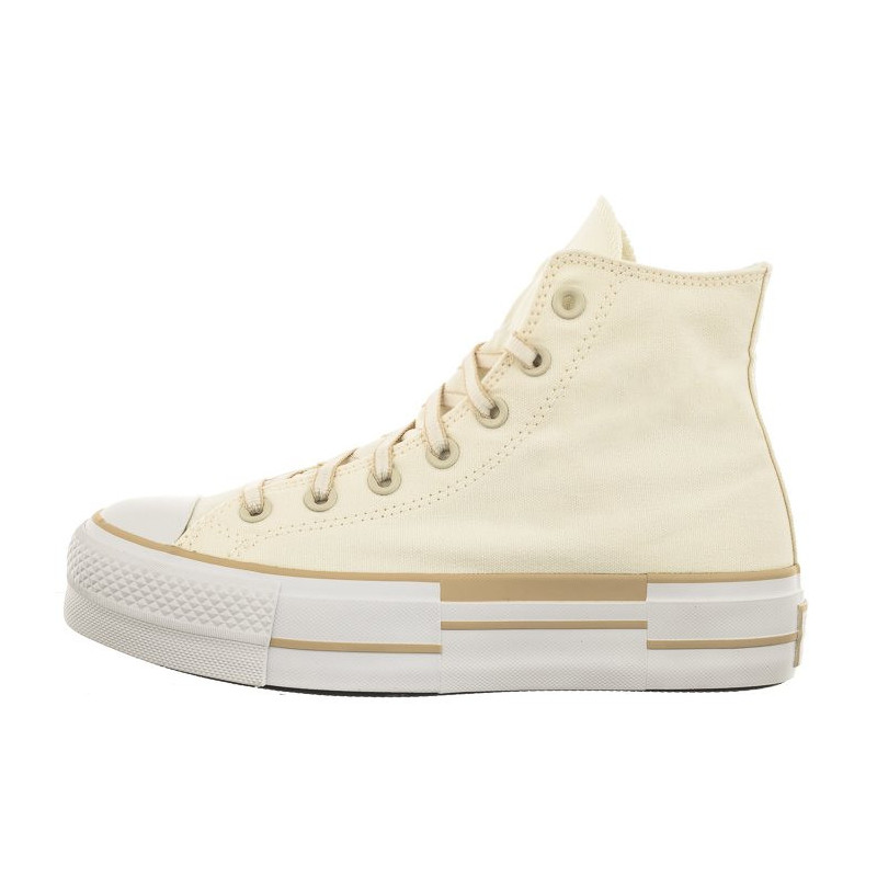 Converse CTAS Lift Hi Oat Milk/Egret/White A05009C (CO617-a) bateliai