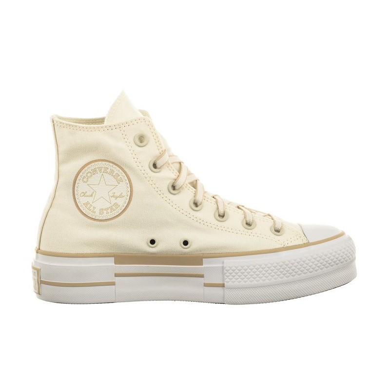 Converse CTAS Lift Hi Oat Milk/Egret/White A05009C (CO617-a) bateliai