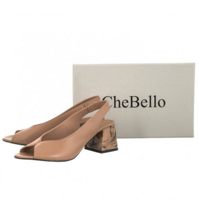 CheBello Beżowe 4098-313-000-PSK-S22 (CH130-a) shoes