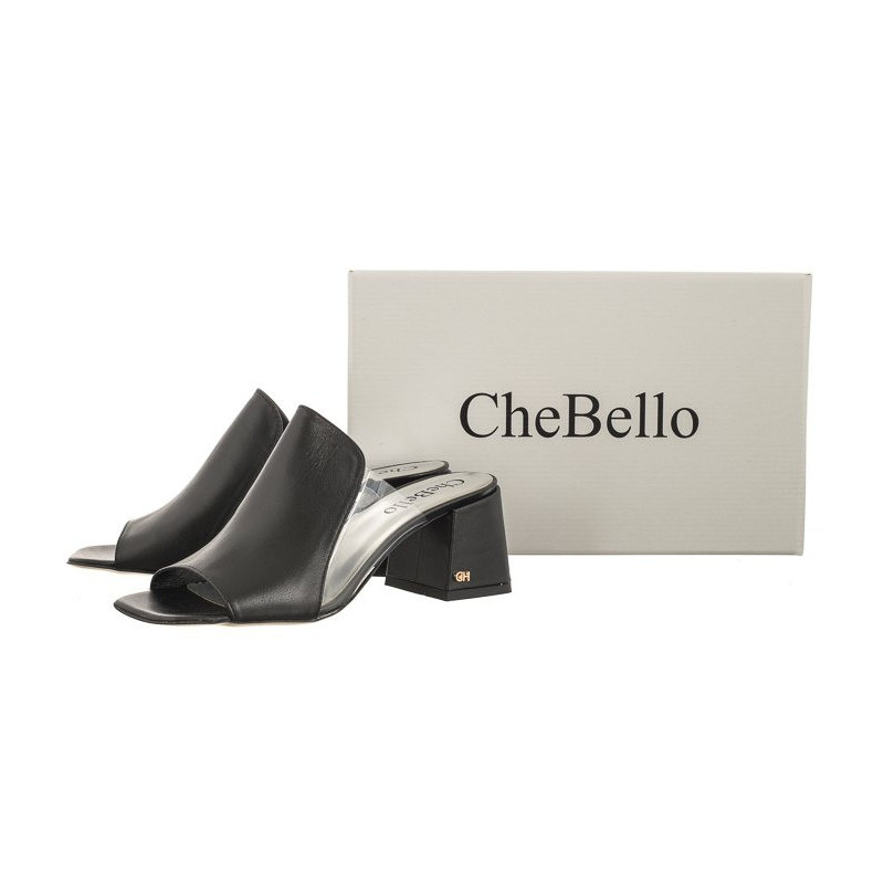 CheBello Czarne 4096-407-000-PSK-S182 (CH131-a) shoes