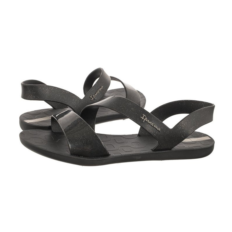 Ipanema Vibe Sandal Fem 82429/AJ078 Black/Glitter Black (IP1-s) sandales