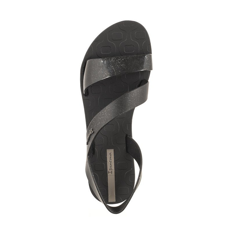 Ipanema Vibe Sandal Fem 82429/AJ078 Black/Glitter Black (IP1-s) sandalai