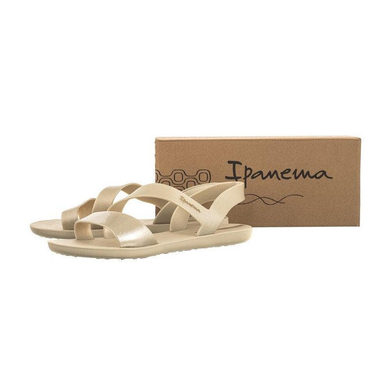 Ipanema Vibe Sandal Fem 82429/AJ080 Beige/Glitter Beige (IP1-t) sandals