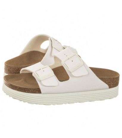 Papillio Arizona Grooved White 1018581 (PP9-a) Women's Shoes/Flip Flops