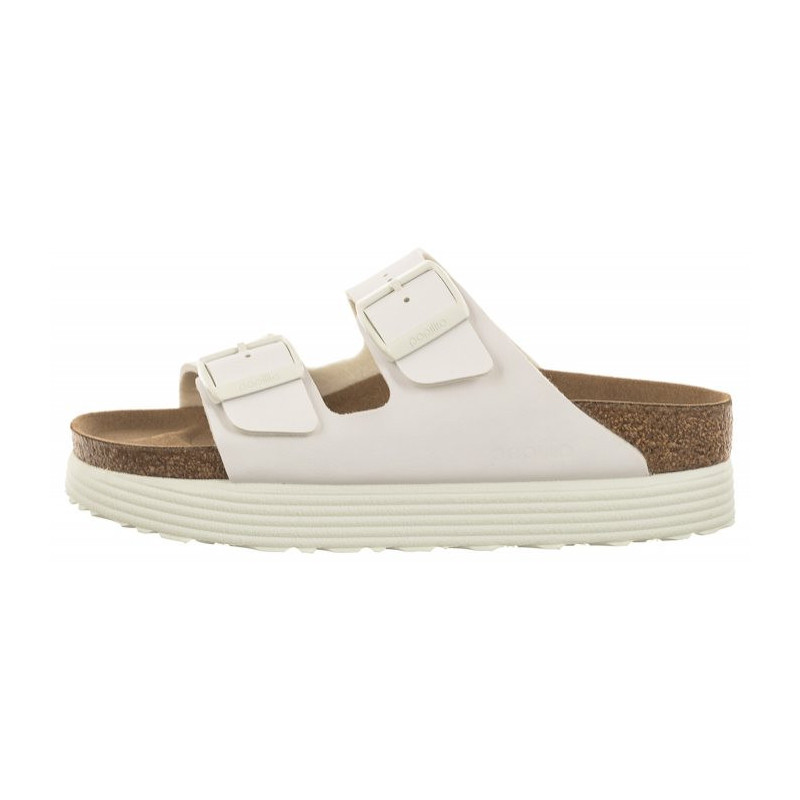 Papillio Arizona Grooved White 1018581 (PP9-a) Women's Shoes/Flip Flops