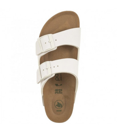 Papillio Arizona Grooved White 1018581 (PP9-a) Women's Shoes/Flip Flops