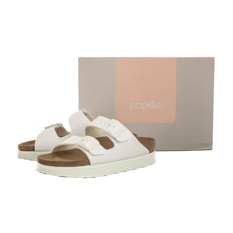 Papillio Arizona Grooved White 1018581 (PP9-a) Sieviešu apavi/Flip Flops