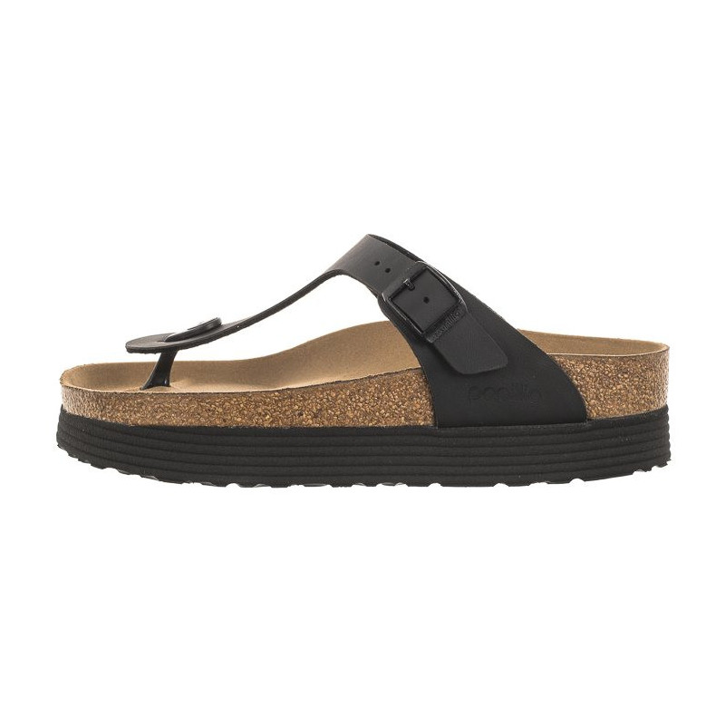 Papillio Gizeh Grooved Black 1018546 (PP10-a) flip flops