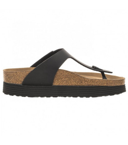 Papillio Gizeh Grooved Black 1018546 (PP10-a) flip flops