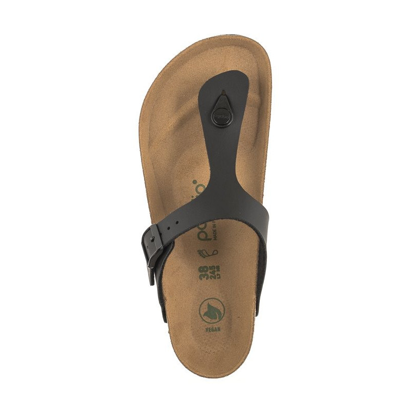 Papillio Gizeh Grooved Black 1018546 (PP10-a) flip flops