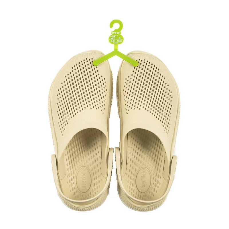 Crocs Literide 360 Clog Bone 206708-2Y2 (CR226-c) Sieviešu apavi/Flip Flops