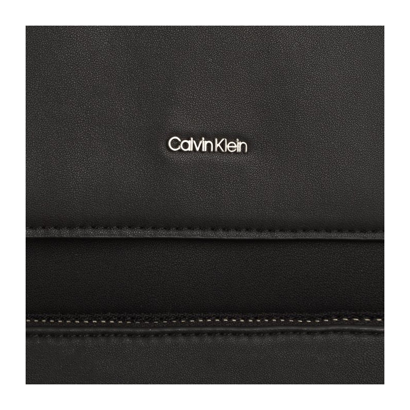 Calvin Klein CK Must Campus Backpack W/Flap Black K60K610742 BAX (CK293-a) kuprinė