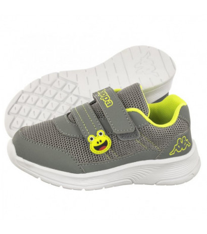 Kappa Jak M 280024M/1633 Grey/Lime (KA239-a) sports shoes