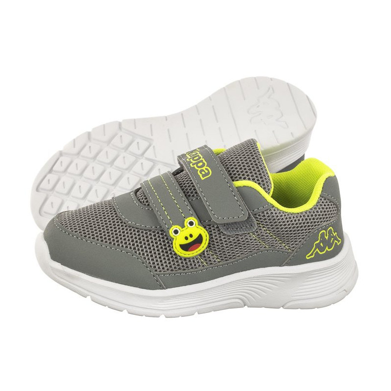 Kappa Jak M 280024M/1633 Grey/Lime (KA239-a) sporta apavi