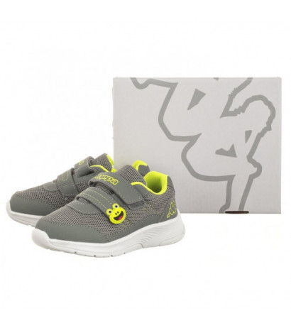 Kappa Jak M 280024M/1633 Grey/Lime (KA239-a) sporta apavi