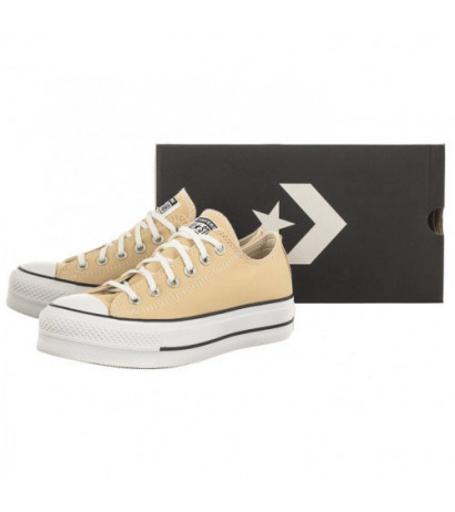 Converse CTAS Lift Ox Oat Milk/White/Black A03542C (CO606-b) apavi