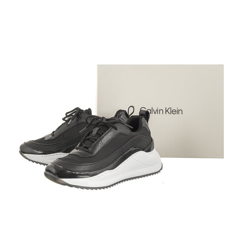 Calvin Klein Chunky Internal Wedge Lace Up HW0H01552 BEH (CK304-a) sports Shoes