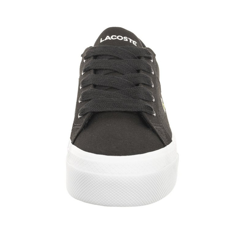 Lacoste Ziane Platform 123 2 Cfa Blk/Wht Textile 745CFA0012312 (LC431-a) sporta apavi