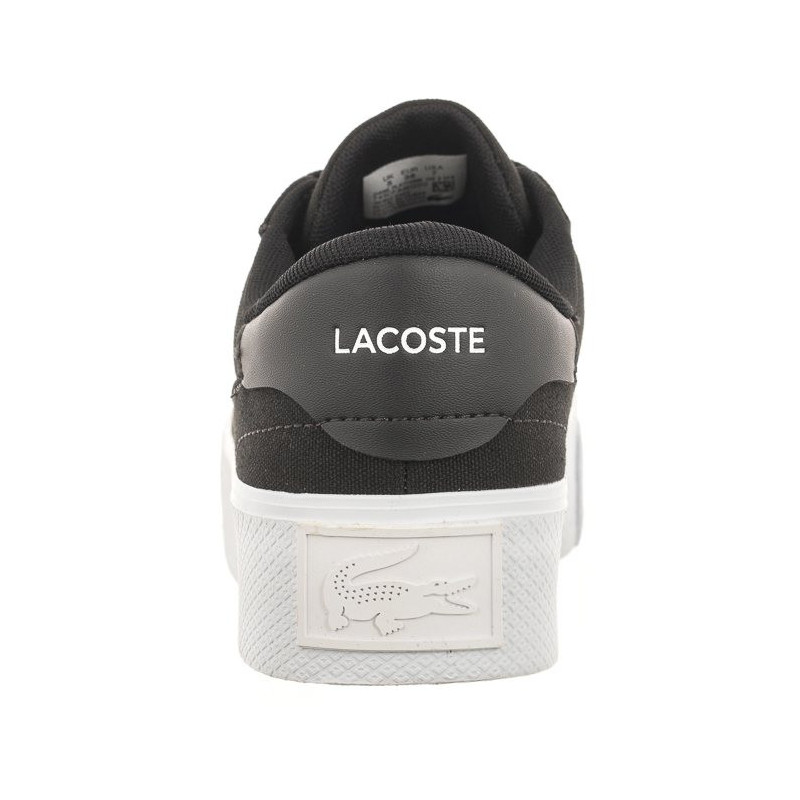 Lacoste Ziane Platform 123 2 Cfa Blk/Wht Textile 745CFA0012312 (LC431-a) sporta apavi