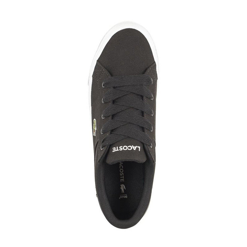 Lacoste Ziane Platform 123 2 Cfa Blk/Wht Textile 745CFA0012312 (LC431-a) sporta apavi