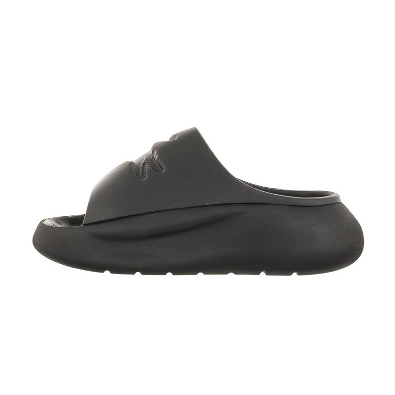 Lacoste Serve Slide 3.0 123 1 Cfa Blk/Blk Synthetic 745CFA000402H (LC429-a) Moteriški batai/šlepetės