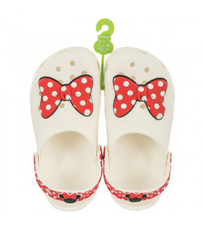 Crocs Disney Minnie Mouse White/Red 208711-119 (CR300-a) šlepetės