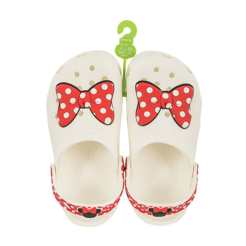 Crocs Disney Minnie Mouse White/Red 208711-119 (CR300-a) šlepetės