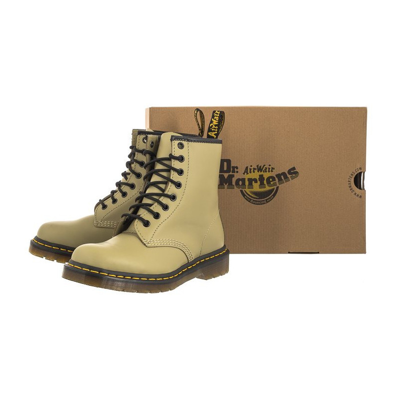 Dr. Martens 1460 Pale Olive Smooth 30552358 (DR62-a) batai