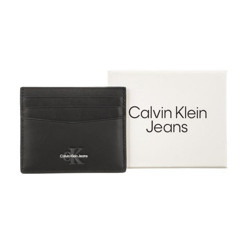 Calvin Klein Monogram Soft Cardcase Black K50K510721 BDS (CK309-a) handbag