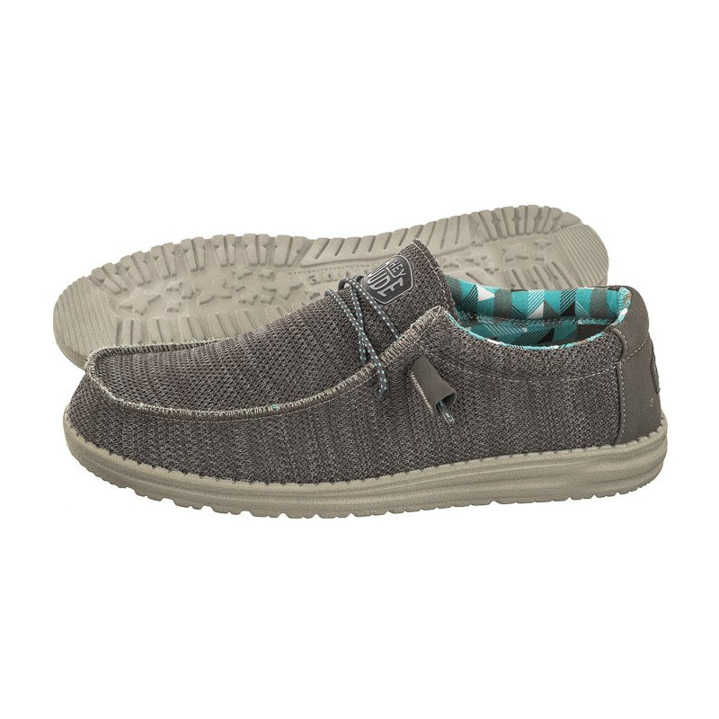 Hey Dude Wally Sox Charcoal 40019-025 (HY4-d) kingad